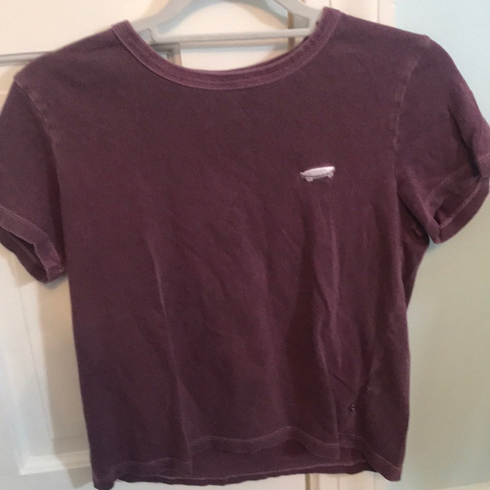 purple vans tshirt